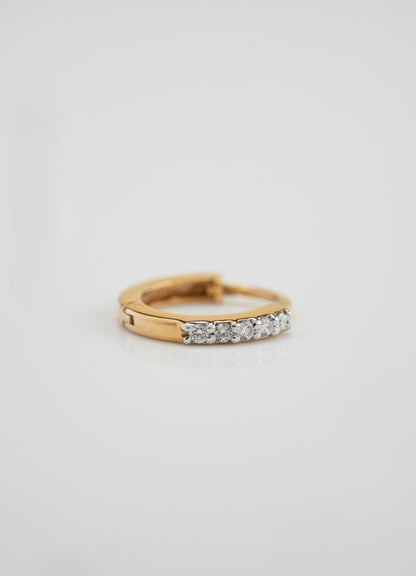 18KT Nose Pin - SKU#NP18KTZD064