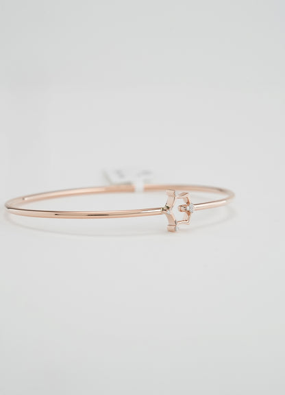 18KT Gold Bangle - ZD#202500051