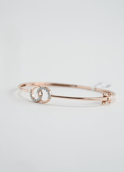 18KT Gold Bangle - ZD#202500049