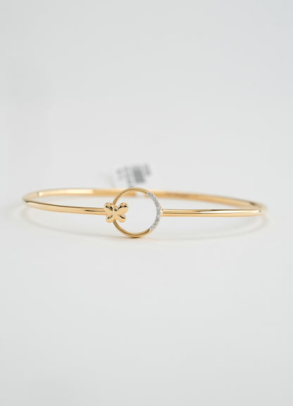 18KT Gold Bangle - ZD#202500046