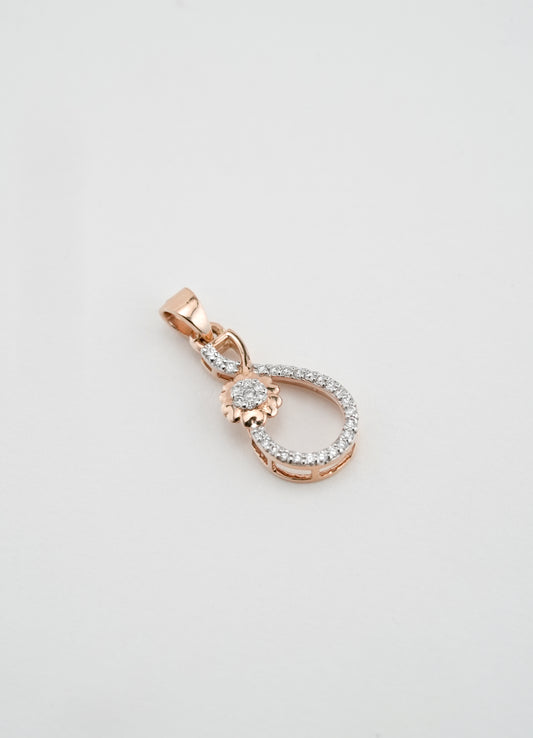 18KT Gold Pendent - SKU#PN18KTZD010