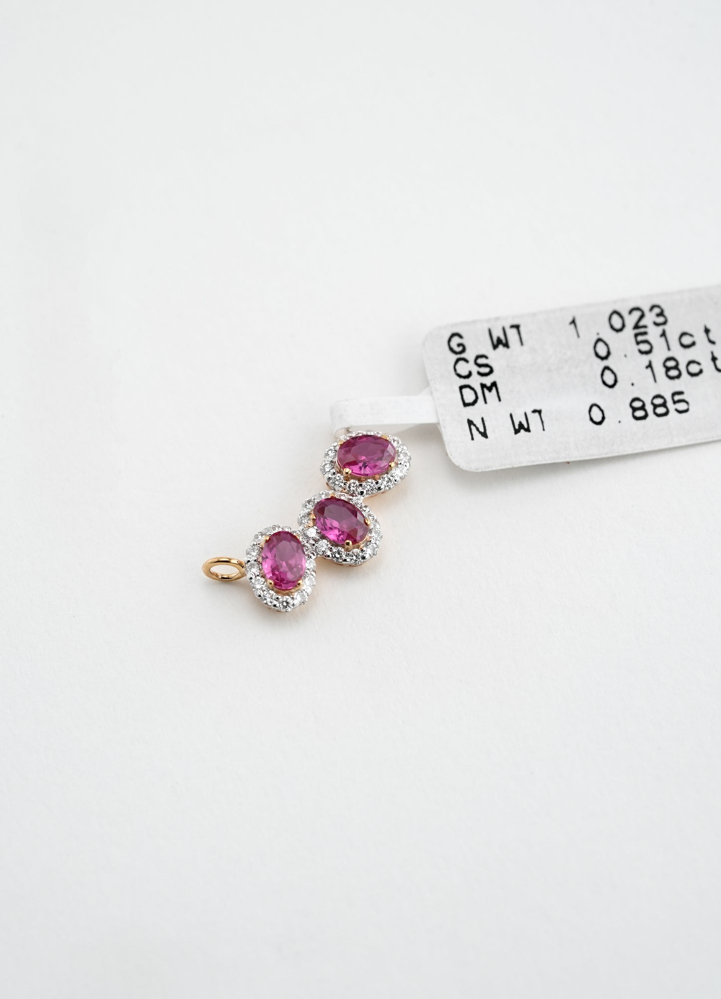18KT Pendent- SKU#PN18KTZD0006