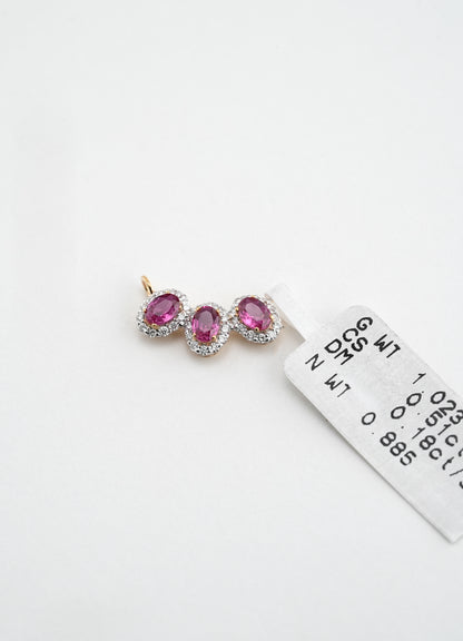 18KT Pendent- SKU#PN18KTZD0006