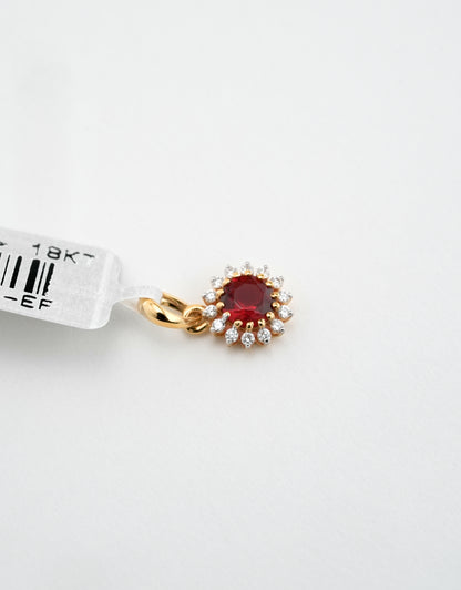 18KT Pendent - SKU#PN18KTZD0004