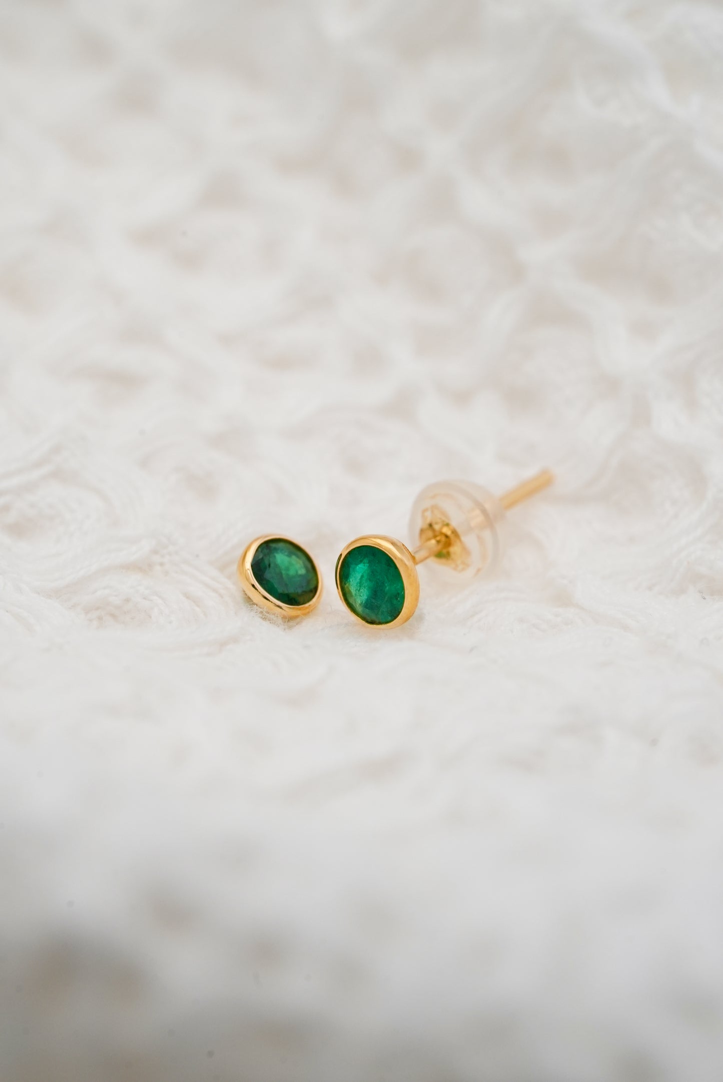 18KT Gold Earring - SKU#ER18KTZG016
