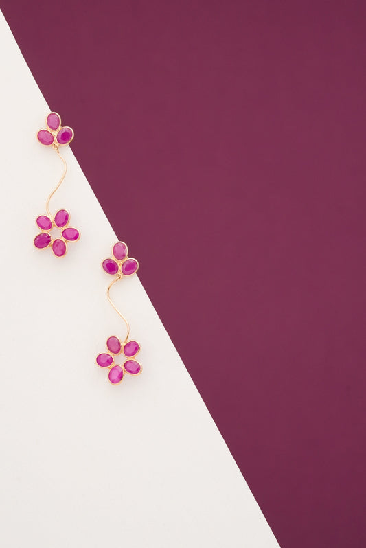 18KT Gold Earring - SKU#ER18KTZG0002