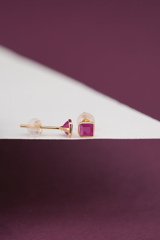 18KT Gold Earring - SKU#ER18KTZG024