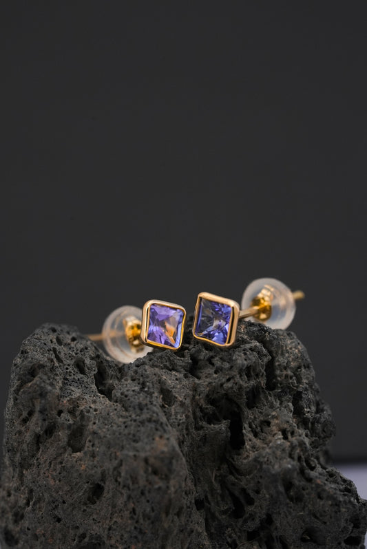 18KT Gold Earring - SKU#ER18KTZG025