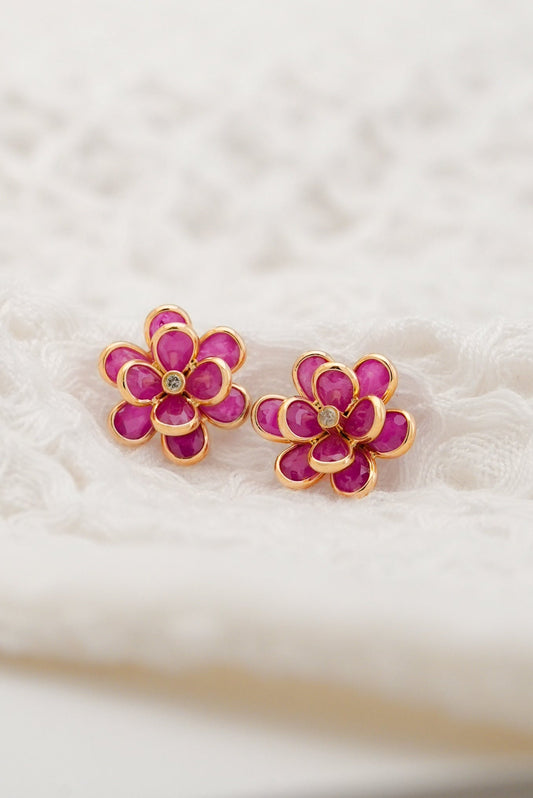 18KT Gold Earring - SKU#ER18KTZG032
