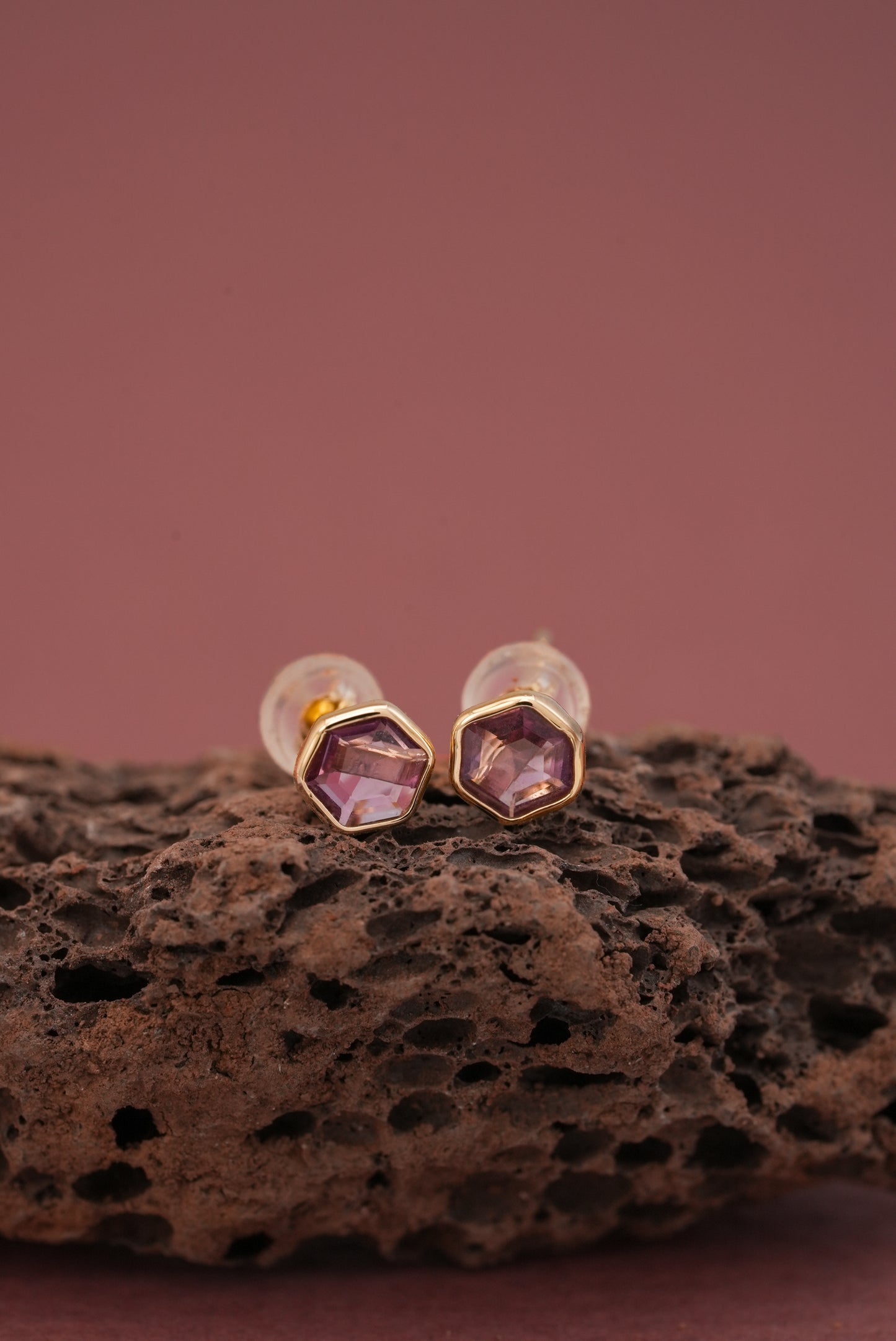 18KT Gold Earring - SKU#ER18KTZG027