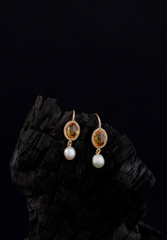 18KT Gold Earring - SKU#ER18KTZG030