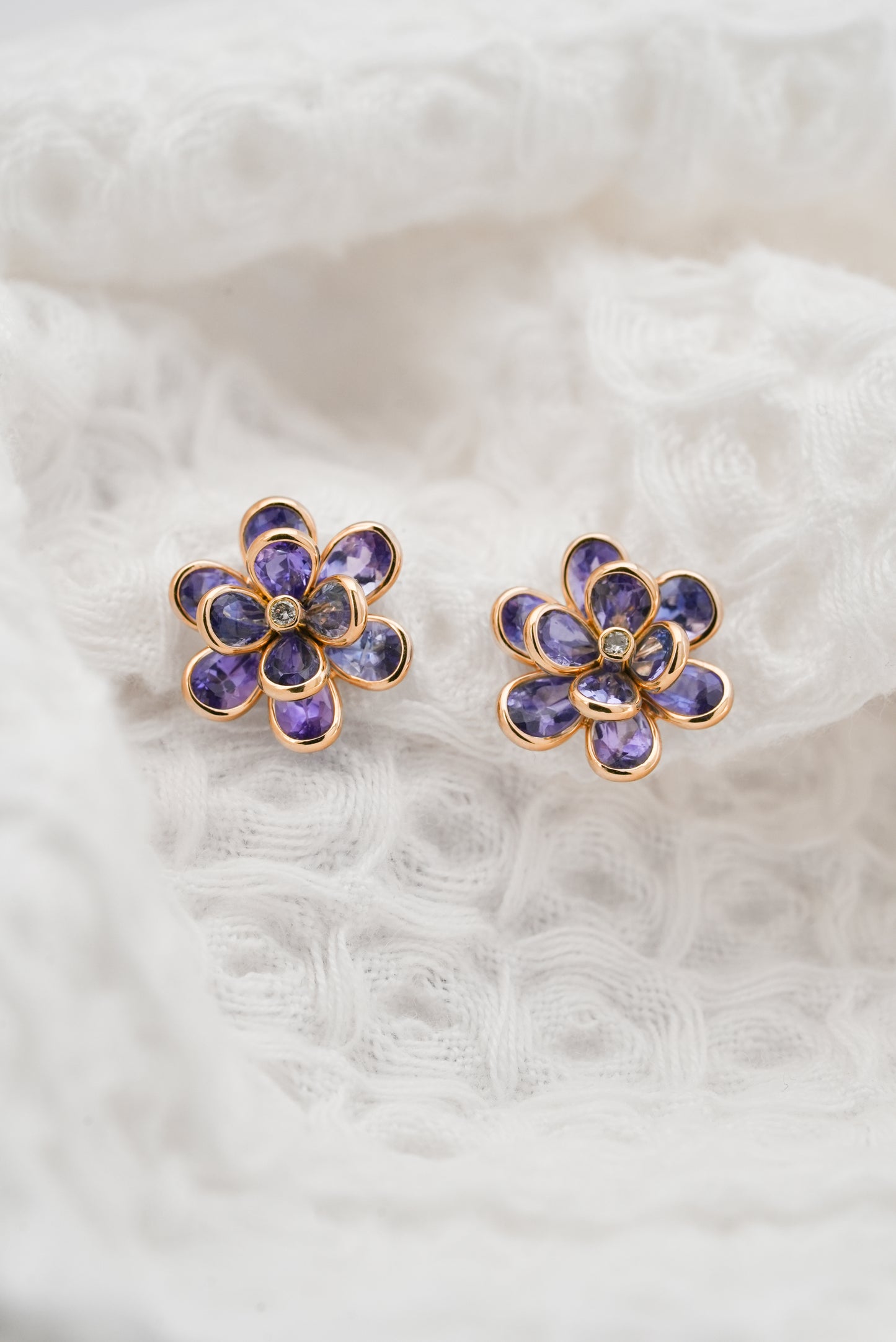 18KT Gold Earring - SKU#ER18KTZG034