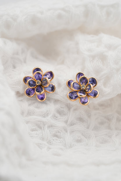 18KT Gold Earring - SKU#ER18KTZG034