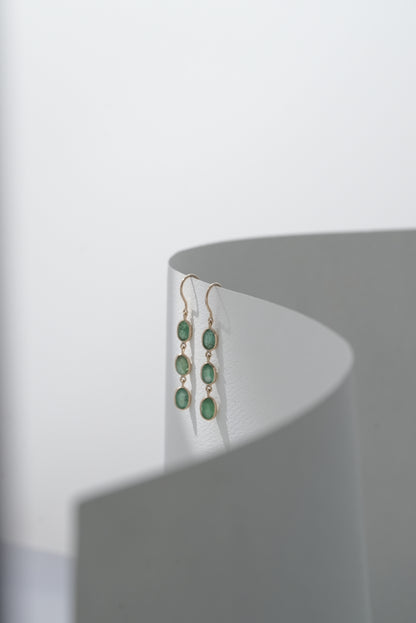 18KT Gold Earring - SKU#ER18KTZG011