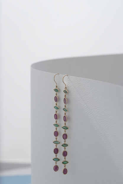 18KT Gold Earring - SKU#ER18KTZG0006