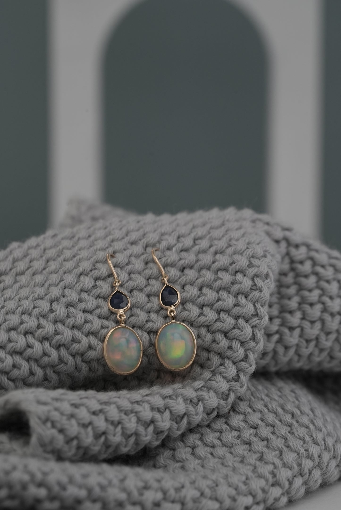18KT Gold Earring - SKU#ER18KTZG010