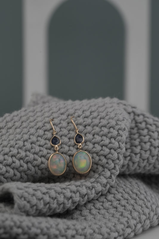 18KT Gold Earring - SKU#ER18KTZG010