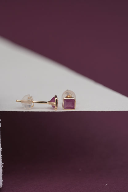 18KT Gold Earring - SKU#ER18KTZG024