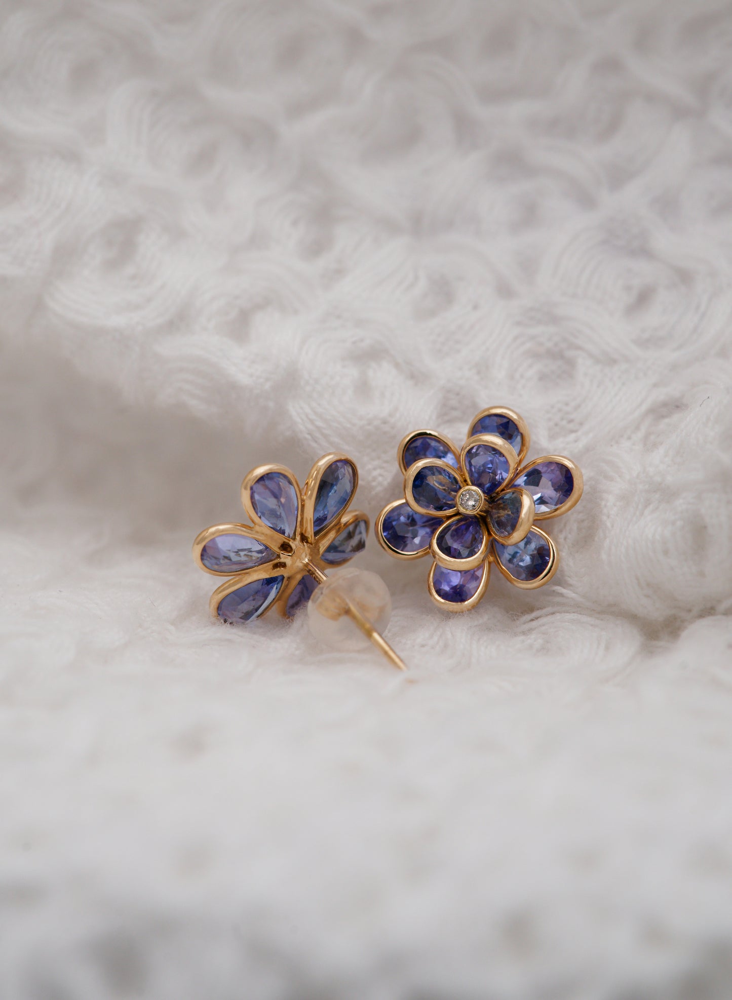 18KT Gold Earring - SKU#ER18KTZG034