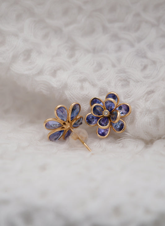 18KT Gold Earring - SKU#ER18KTZG034