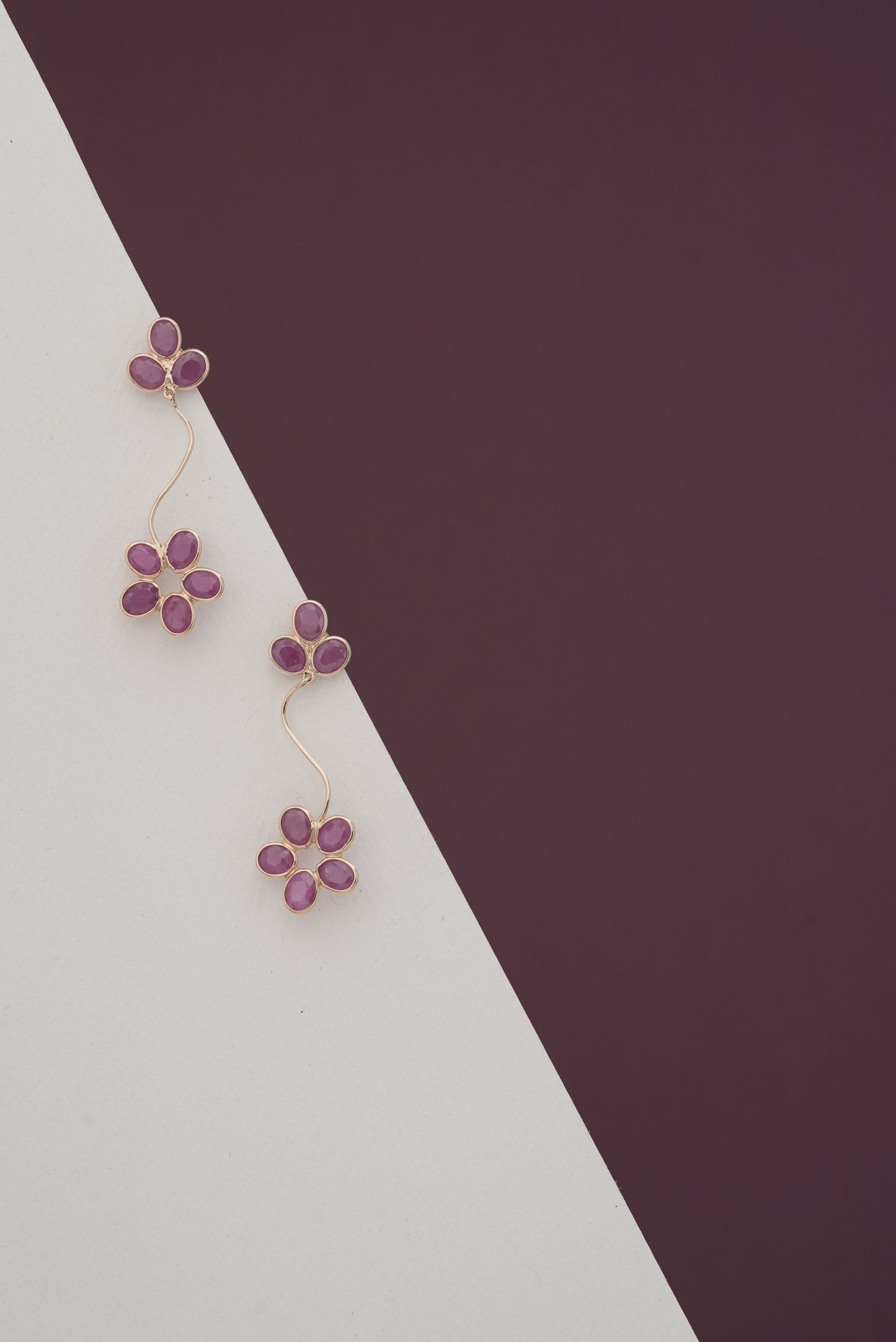 18KT Gold Earring - SKU#ER18KTZG0002