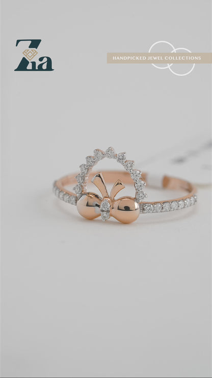 18KT Gold Ring - SKU#RN18KTZD052