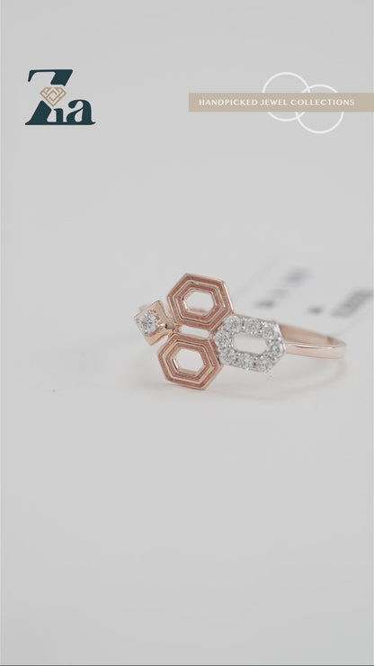 18KT Gold Ring - SKU#RN18KTZD051