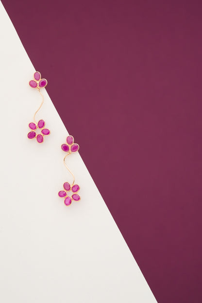 18KT Gold Earring - SKU#ER18KTZG0002