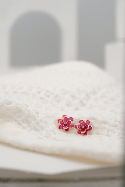 18KT Gold Earring - SKU#ER18KTZG032