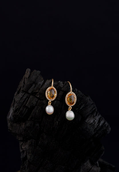 18KT Gold Earring - SKU#ER18KTZG030